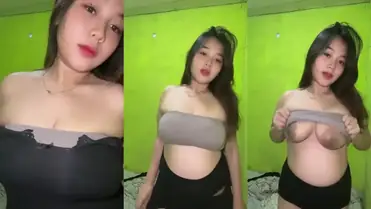 Dokumentasi Lidia Semok Cantik Live Kasur poster