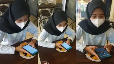 Gadis Cantik Pasrah Posisi Doggy Kasur poster
